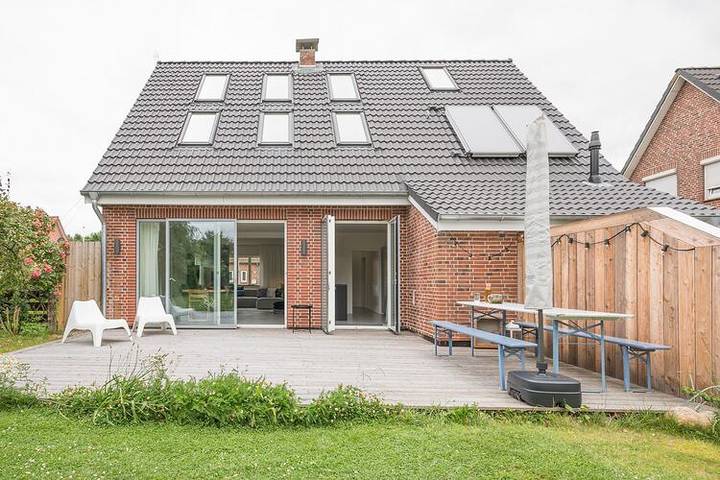 Ferienhaus für 4 Personen, mit Garten und Terrasse