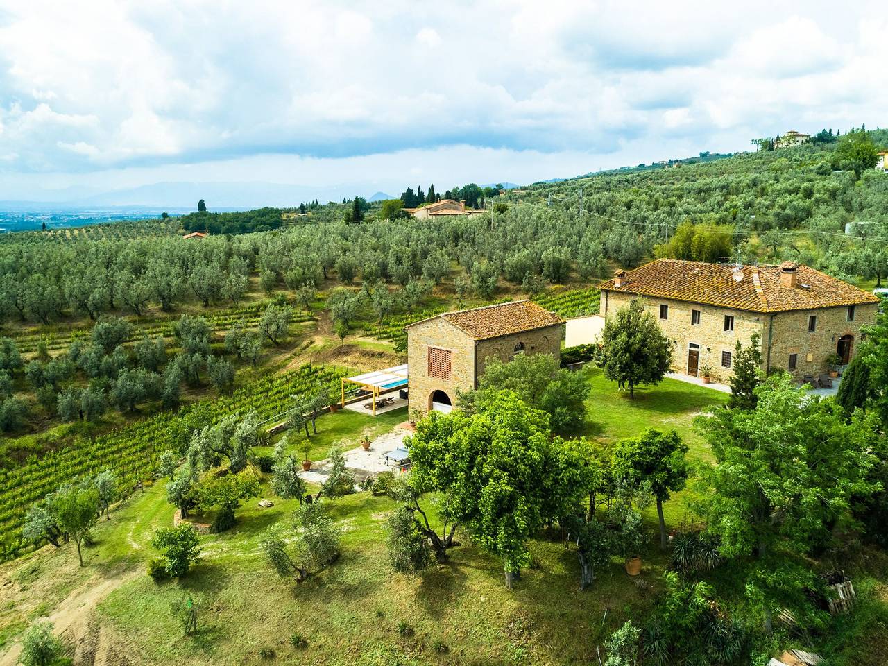 Casa rural en Vinci con piscina y vistas a Toscana in Vinci, Provincia de Firenze