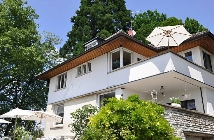 Chambre d’hôte pour 2 personnes, avec jardin et piscine ainsi que sauna et vue sur le lac à Friedrichshafen