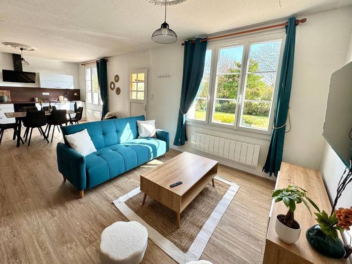 Location de vacances pour 6 personnes, avec Terrasse ainsi que Jardin et Vue à Carhaix-Plouguer
