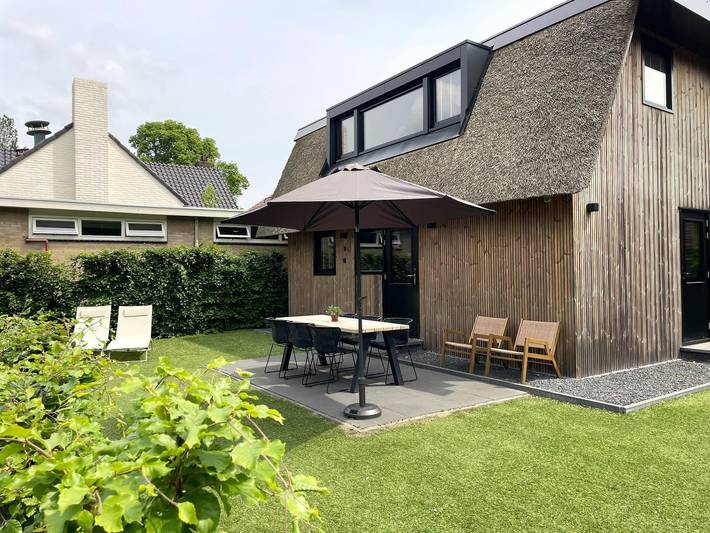 Lodge für 6 Personen, mit Terrasse und Garten