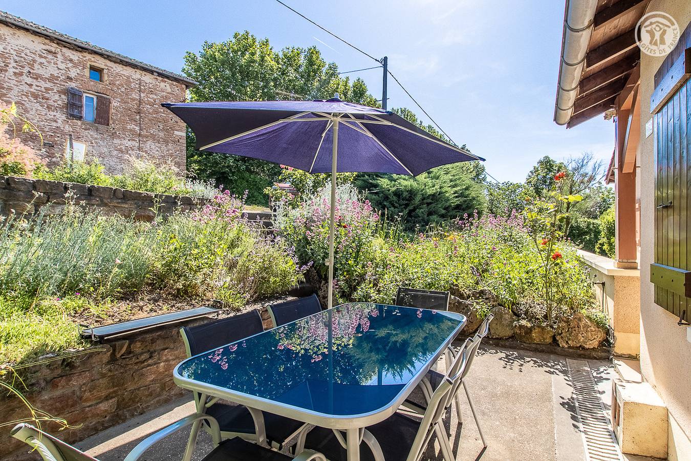 Gîte für 4 Personen mit Terrasse in Leynes, Mâcon und Umgebung