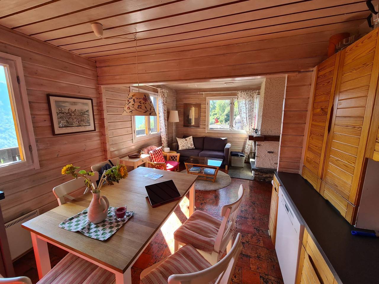Porkka Cosy & Quiet chalet 8 pers in Ypresses, Vex