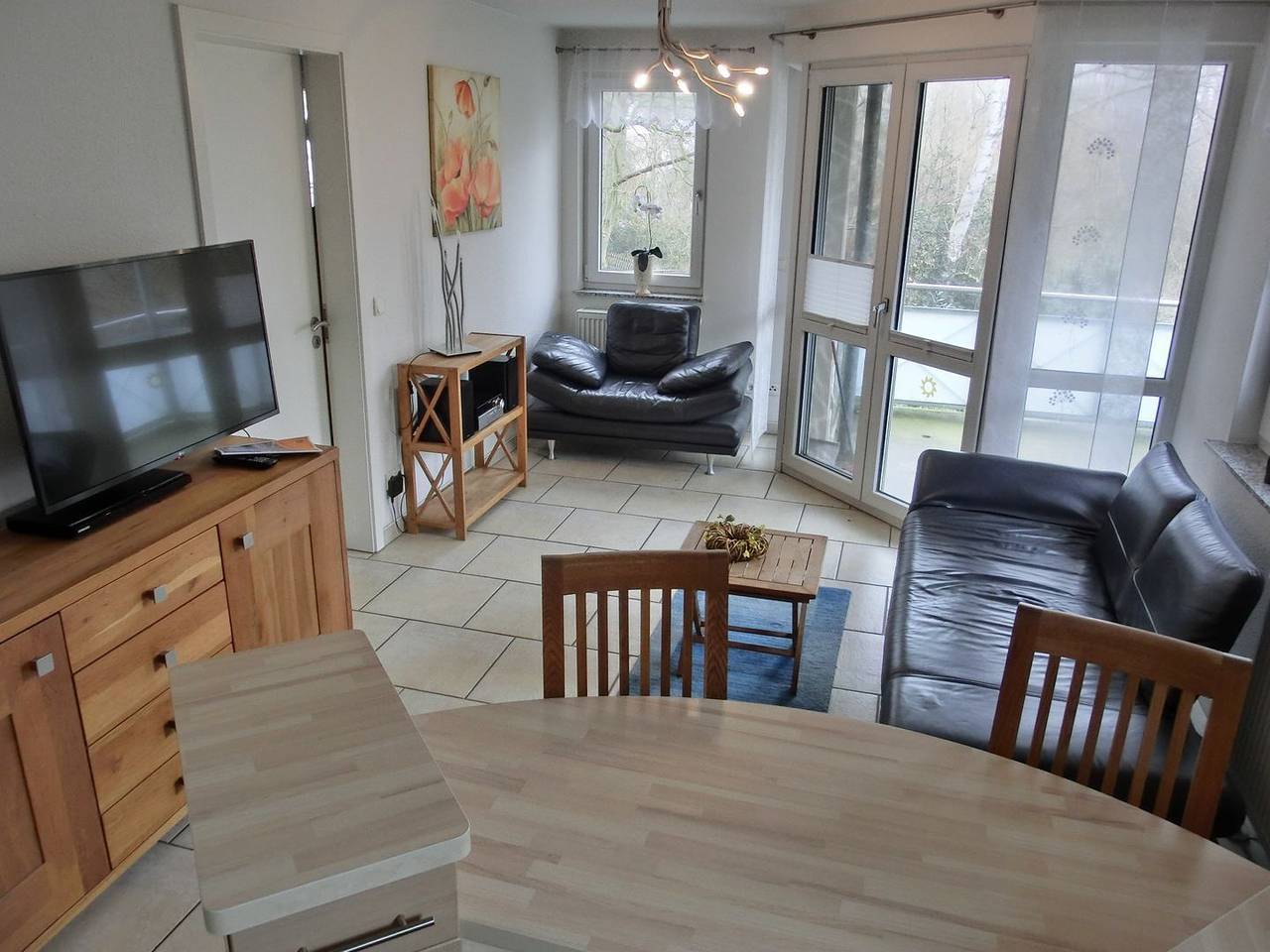 Ganze Wohnung, Strandnahe 2-Zimmer-Fewo für 3 Personen im 1. Og in Graal-Müritz, Rostock und Umgebung