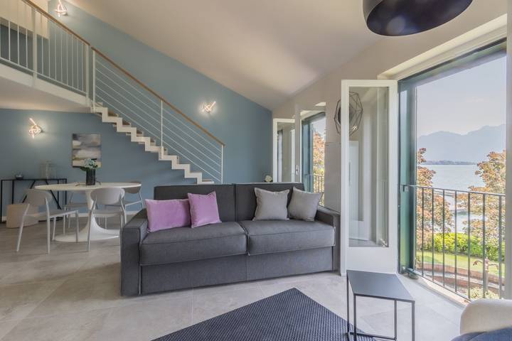 Gîte pour 6 personnes, avec jardin et vue sur le lac à Lierna - 2