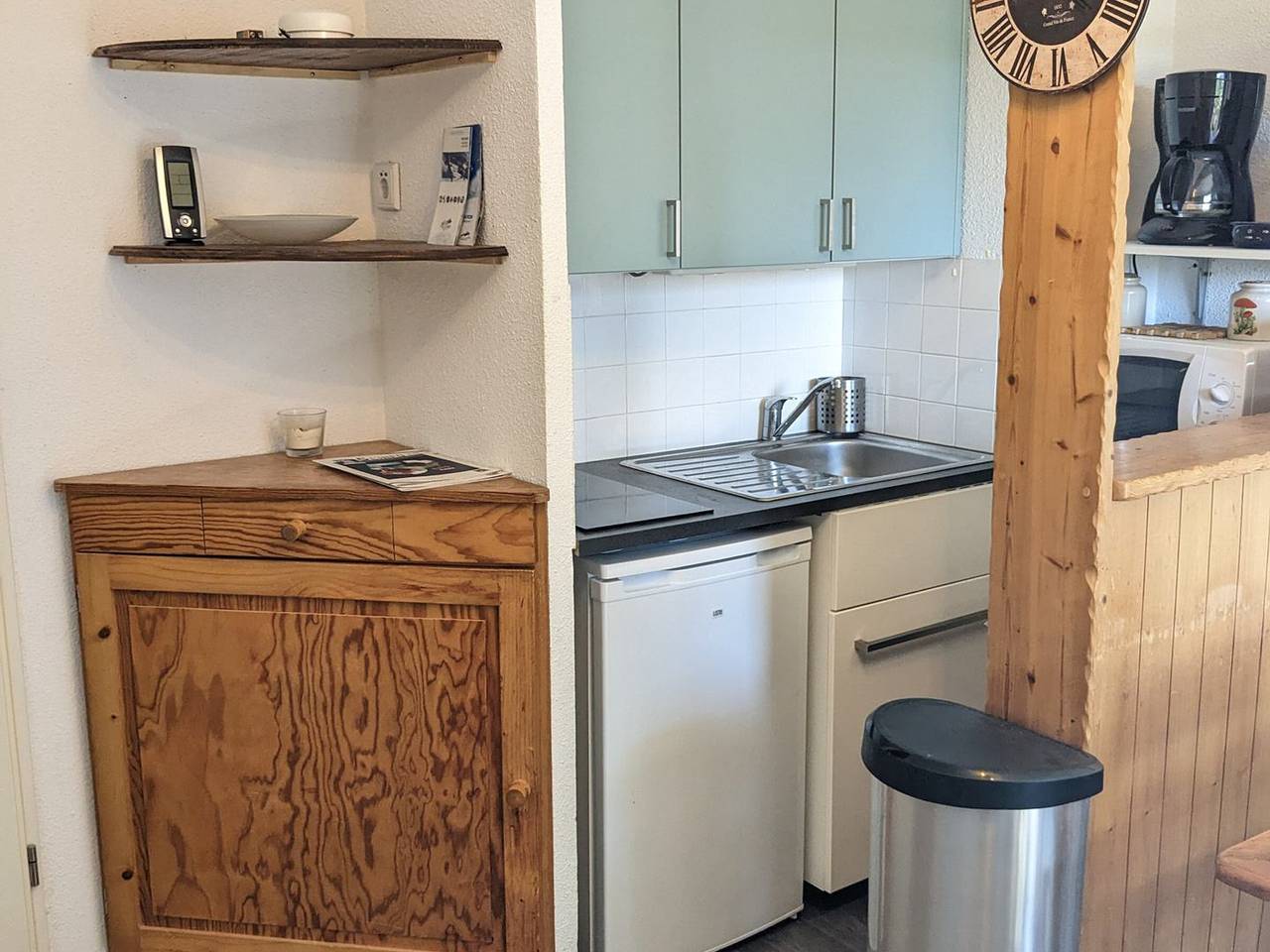 Apartamento entero, Encantador estudio cabina 4 pers, balcón a pie de pistas in Prapoutel, Les Adrets