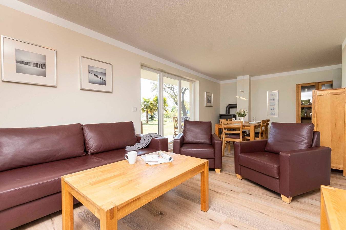 Appartement entier, Fewo frische Brise - Fireplace, Sauna, Sea View in Sassnitz, Parc national Jasmund