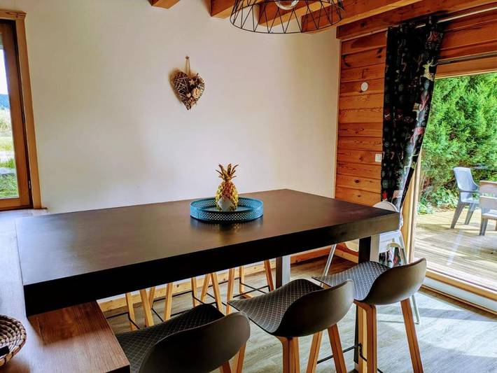 Gîte pour 14 personnes, avec vue sur le lac ainsi que vue et jardin, animaux acceptés dans Lac de Gérardmer - 4