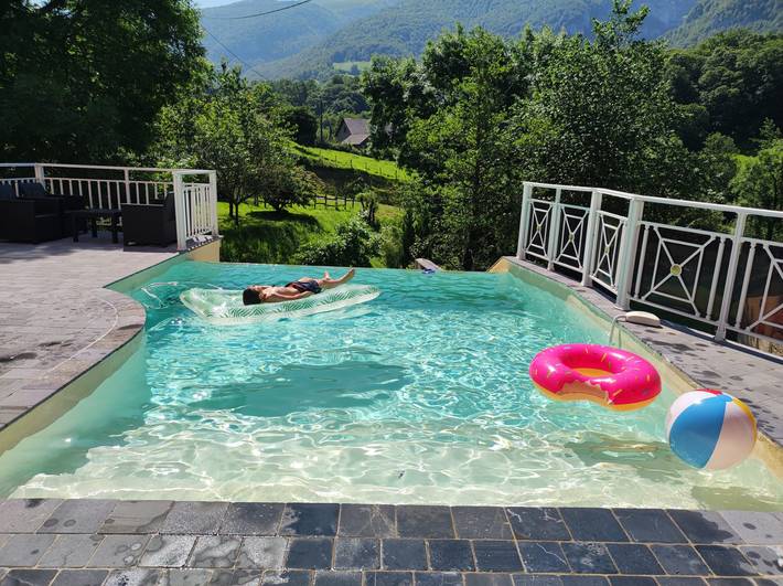 Maison de vacances pour 10 personnes, avec jardin en Pyrénées-Atlantiques