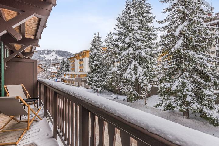 Gîte pour 3 personnes, avec terrasse, adapté aux familles à Megève - 2