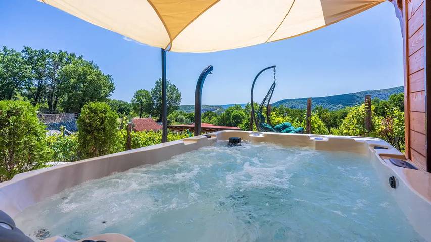 Ferienhaus für 3 Personen, mit Garten, mit Haustier