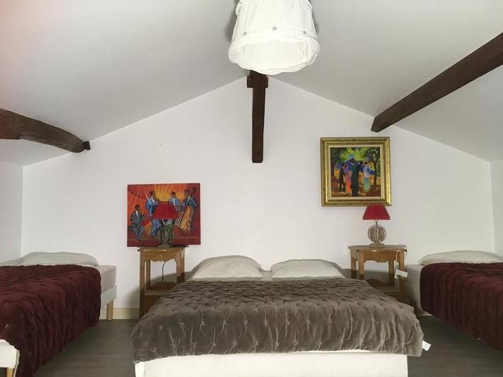 Location de vacances pour 5 personnes, avec piscine ainsi que jardin et vue à Celles - 4