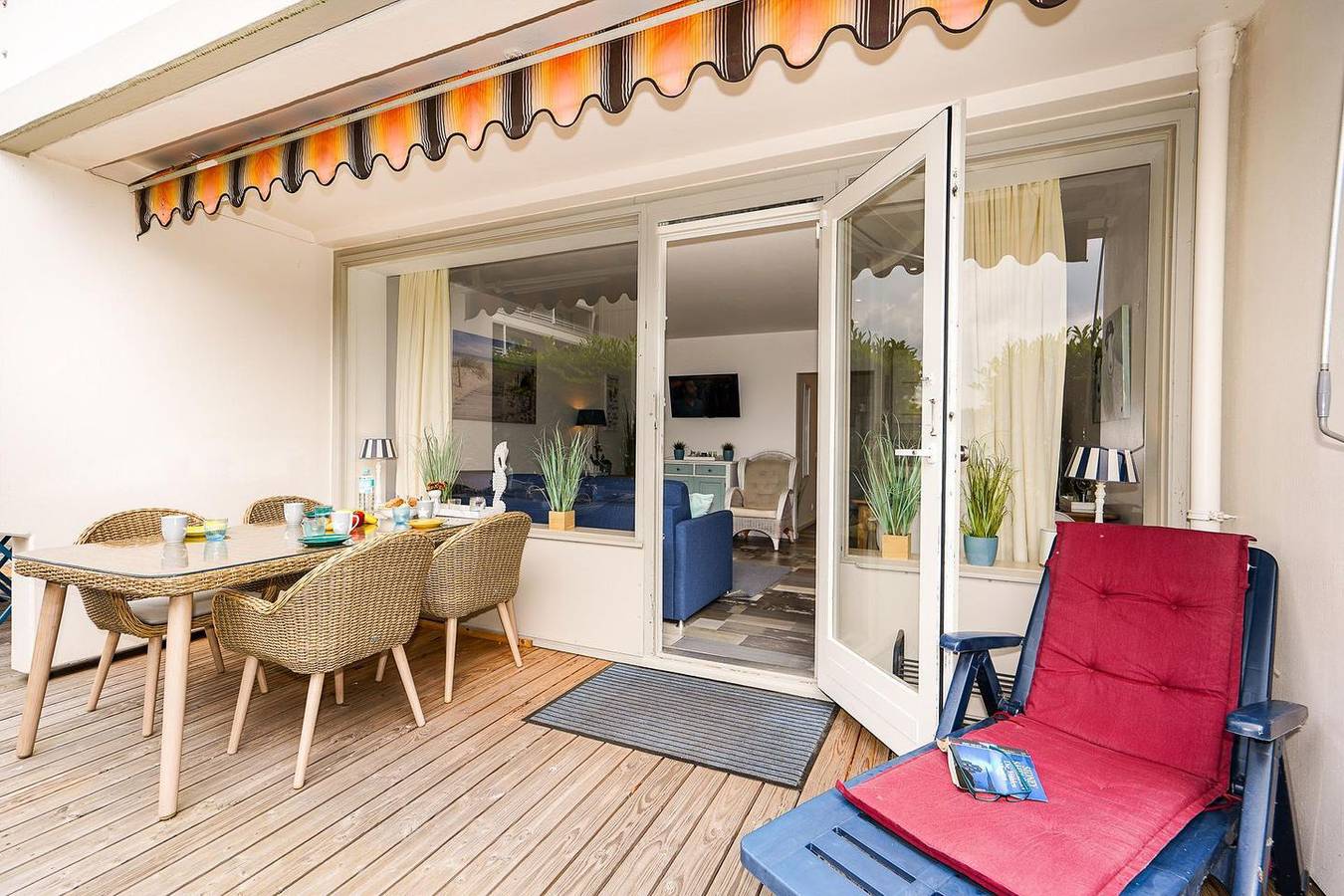 Ganze Wohnung, Kleiner Seestern. Ihr Ferienapartment mit Terrasse in Strandlage. in Sierksdorf, Ostholstein