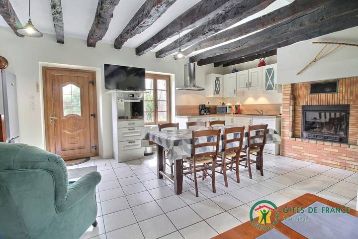 Gîte pour 4 personnes, avec jardin, animaux acceptés dans le Morbihan - 2