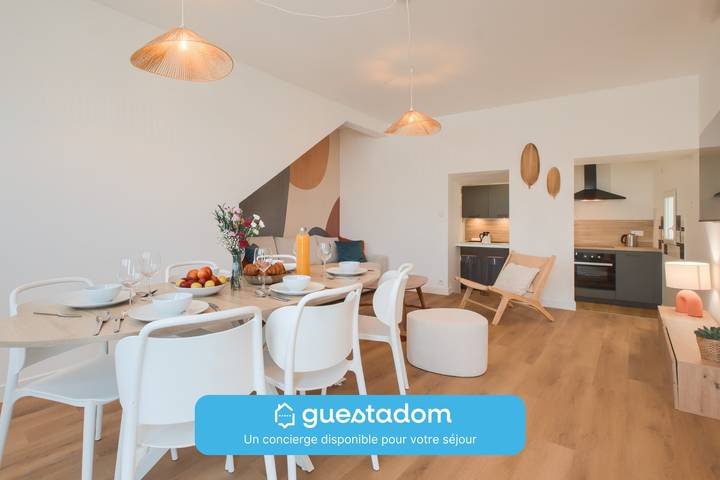 Gîte pour 6 personnes, adapté aux familles à Laval