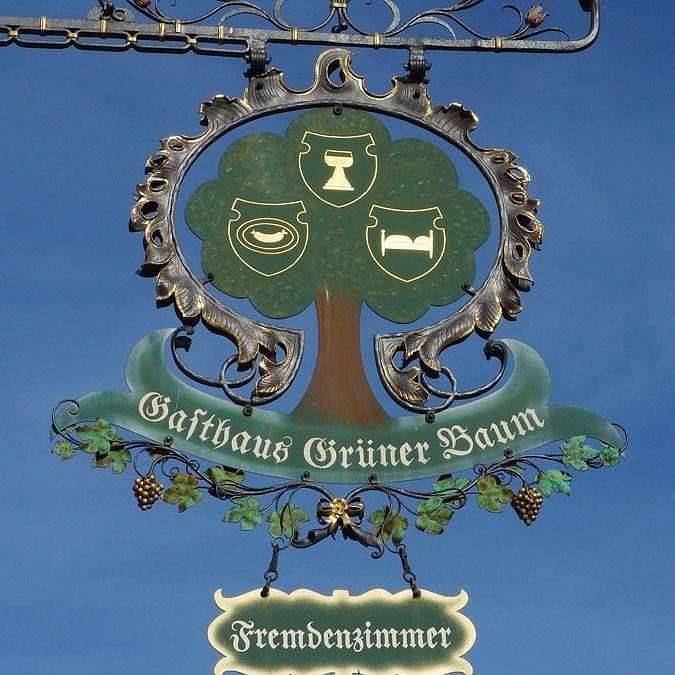 Gasthaus Grüner Baum - Doppelzimmer in Prichsenstadt, Fränkisches Weinland