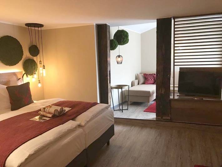 Hotel für 3 Personen, mit Whirlpool und Terrasse sowie Garten und Pool in Uslar - 2