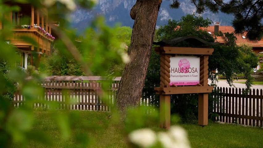 Ferienwohnung für 3 Personen, mit Sauna und Balkon sowie Garten bei Neuschwanstein - 2