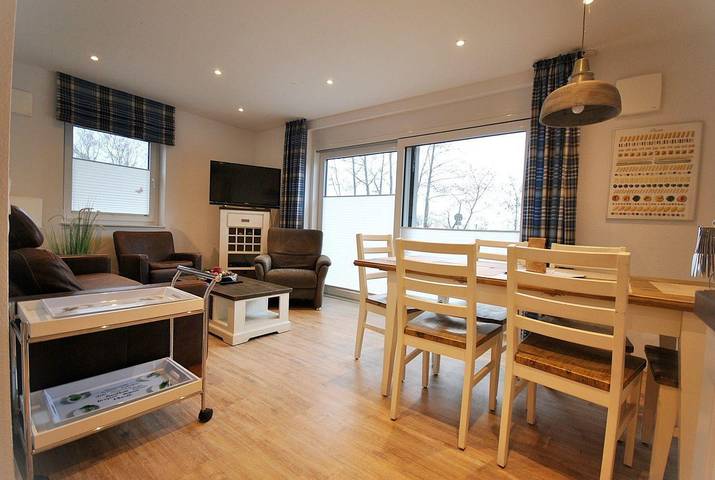 Ferienhaus für 6 Personen, mit Terrasse und Garten sowie Sauna in Norddeich