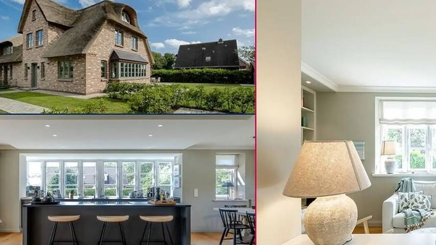 Ferienhaus für 5 Personen, mit Garten und Sauna sowie Terrasse, mit Haustier in Alkersum - 2