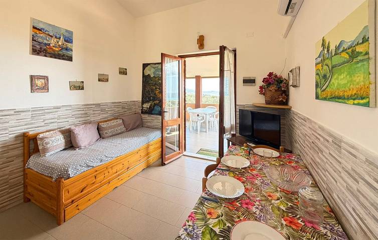 Accogliente appartamento con vista mare, terrazza, cucina e parcheggio vicino a Costa Rei in Costa Rei, Muravera