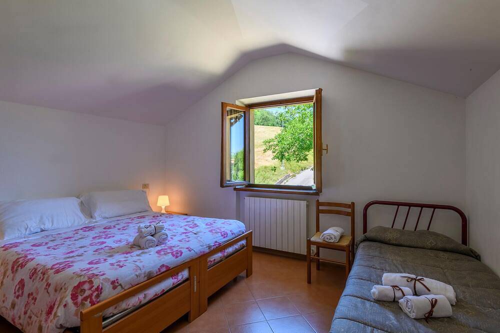 Appartement entier, Bel appartement à Montemonaco in Montemonaco, Parc national de Monti Sibillini