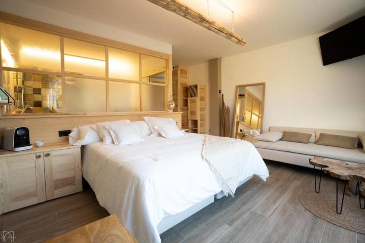 Hôtel pour 3 personnes, avec vue ainsi que piscine et jardin, animaux acceptés à El Burgo de Osma - 3