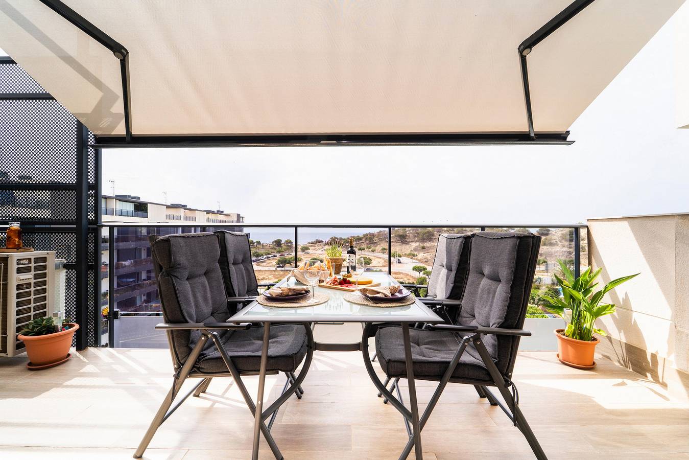 Penthouse voor 4 personen met zwembad in Villajoyosa, Costa Blanca