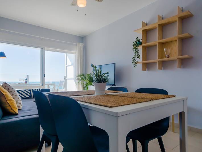 Ganze Ferienwohnung, Ferienwohnung für 6 Personen mit Meerblick in Playa de la Costilla (Rota), Rota