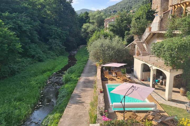 Gîte pour 2 personnes, avec Balcon à Saint-Jean-de-Valériscle