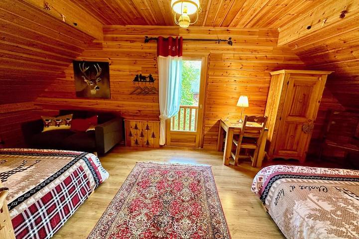 Chalet pour 10 personnes, avec jardin, animaux acceptés à Murat-le-Quaire - 4