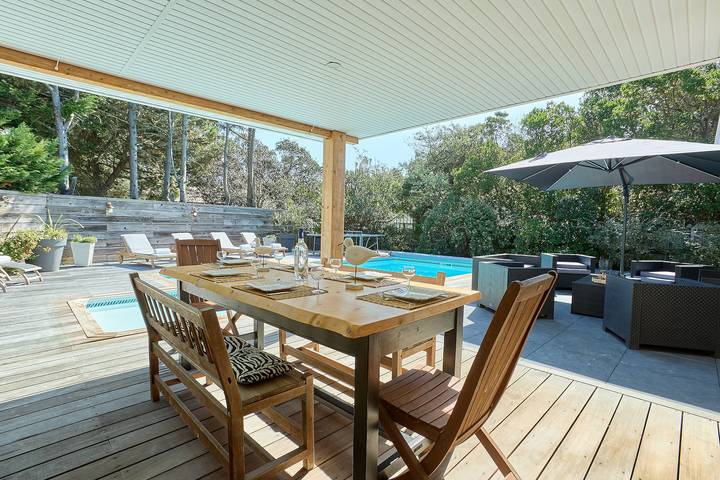 Location de vacances pour 6 personnes, avec jardin et piscine à Lège-Cap-Ferret - 2