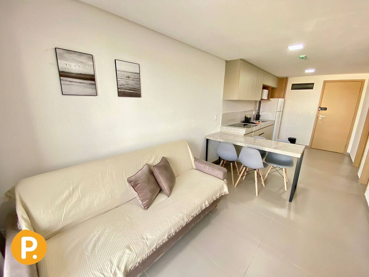 Geheel appartement, Vakantieappartement voor 6 personen met tuin in Cabo Branco, João Pessoa (gemeente)