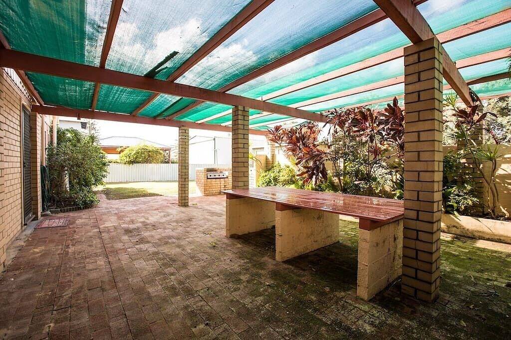 Am Strand von Silver Sands in Mandurah, Western Australia