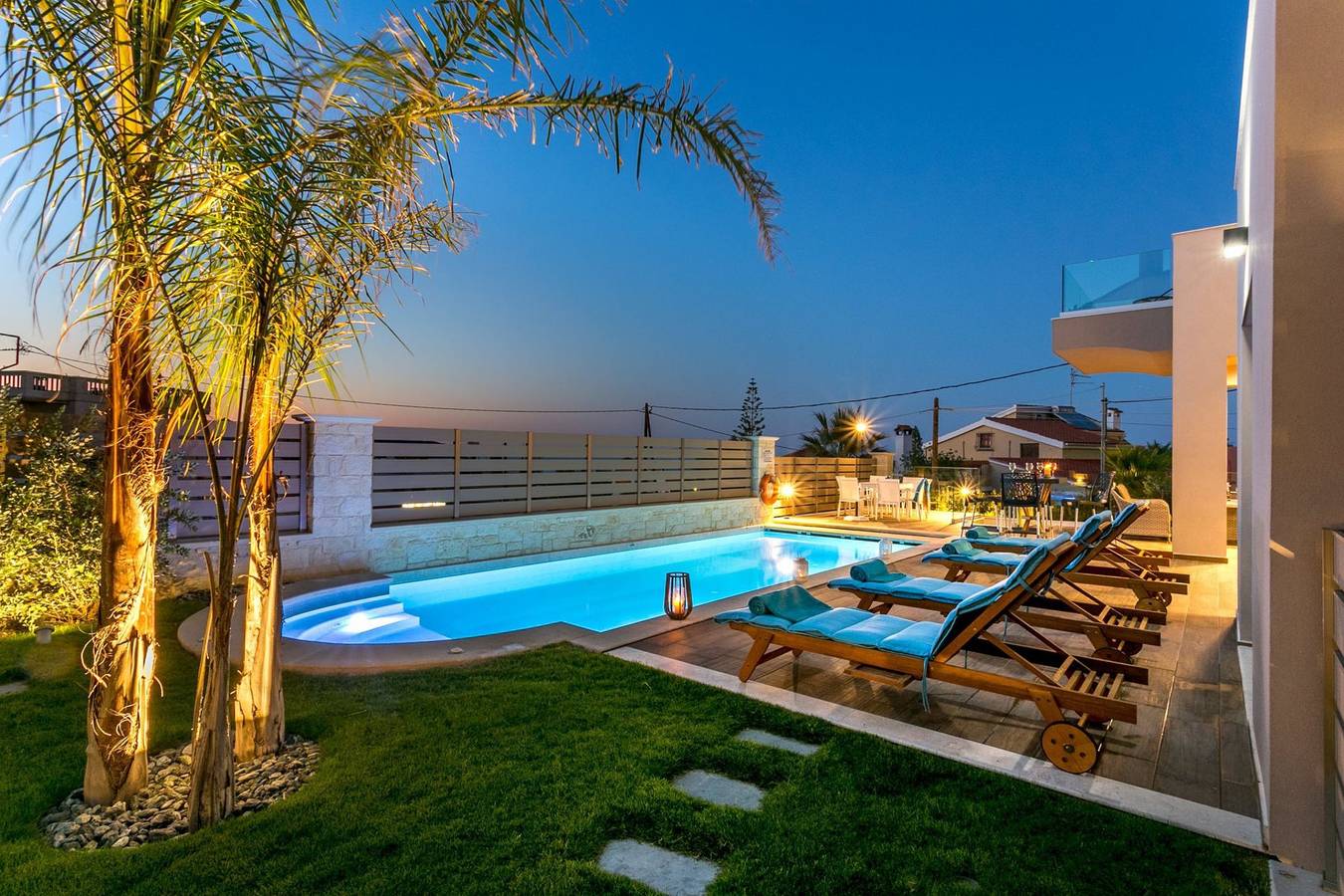 Luxury Villa Crete | Villa Marina Mare | 3 Bedroom | Private Pool | Sauna | Chania in Kato Stalos, Agia Marina