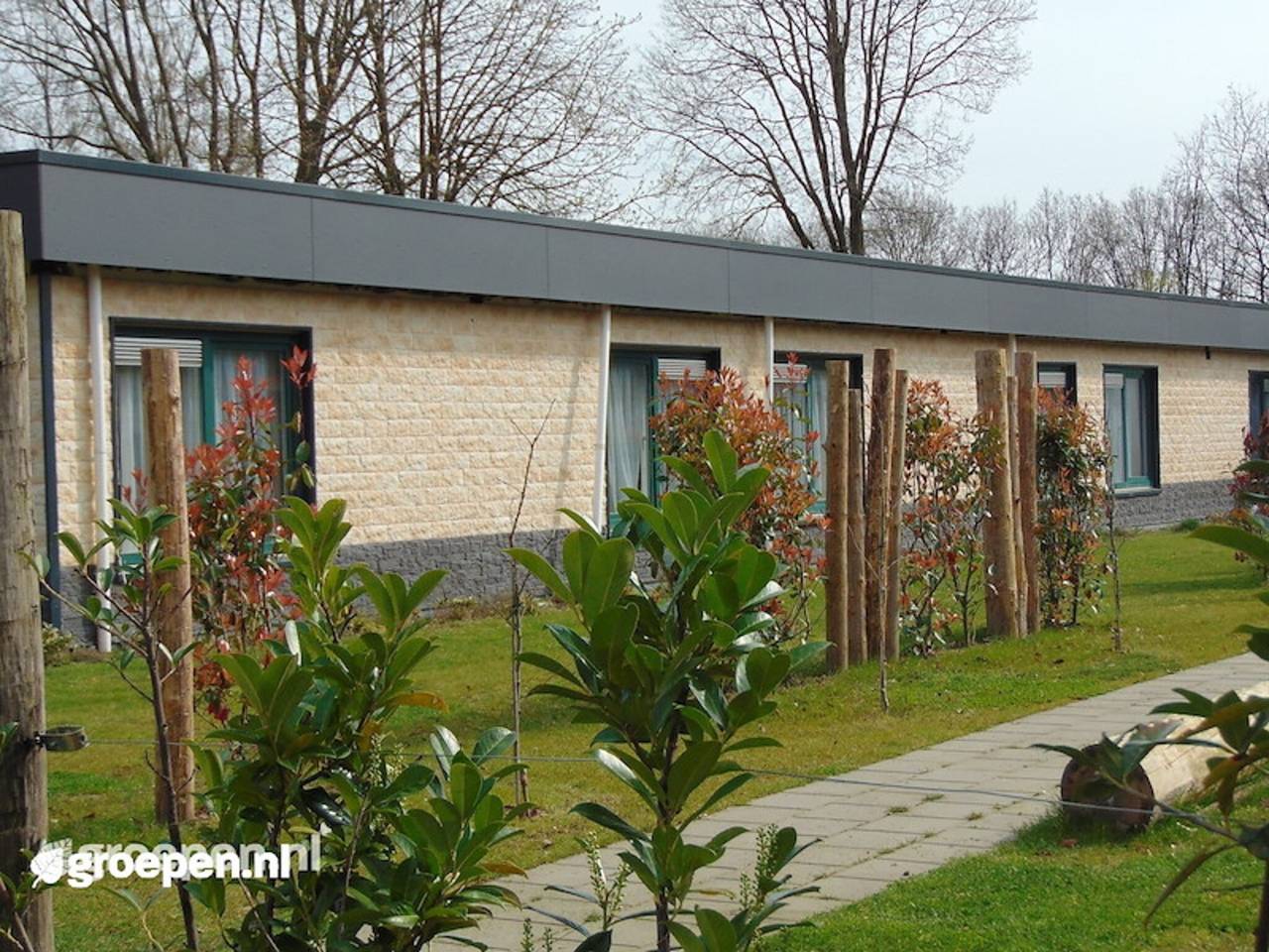 Gruppenhaus in Limburg am Naturschutzgebiet in Haelen, Limburg (Niederlande)