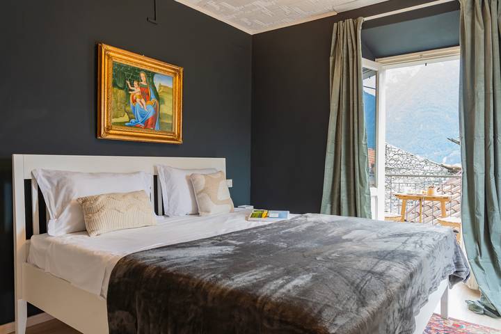 Location de vacances pour 6 personnes, avec balcon et vue sur le lac dans Nesso - 2