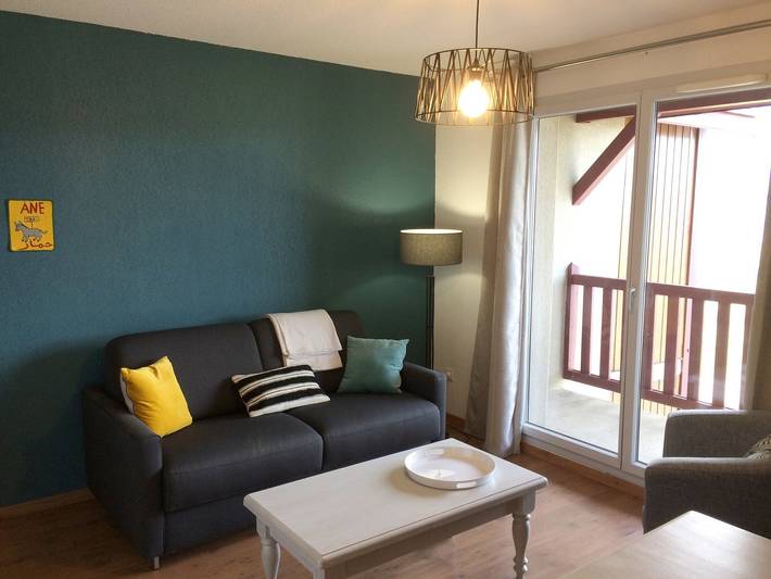 Location de vacances pour 4 personnes, avec balcon et piscine à Peyragudes