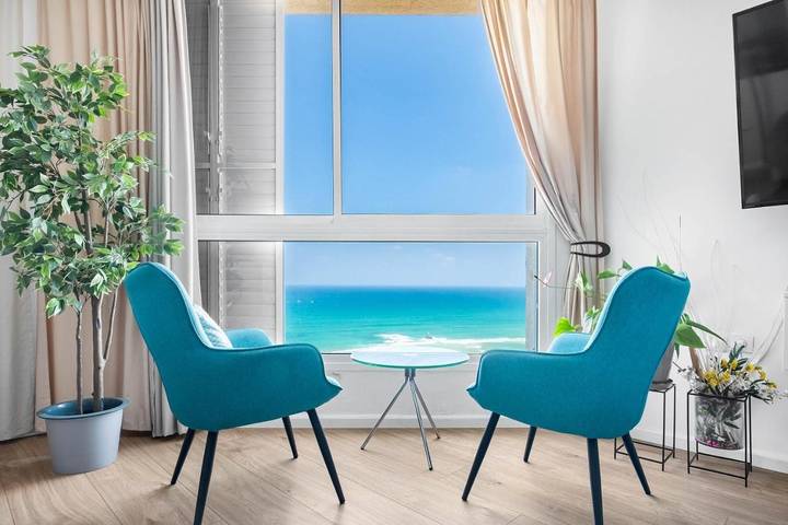 Appartement de vacances pour 2 personnes, avec vue et jardin