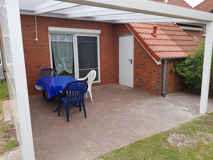 Ferienhaus für 5 Personen, mit Terrasse und Garten
