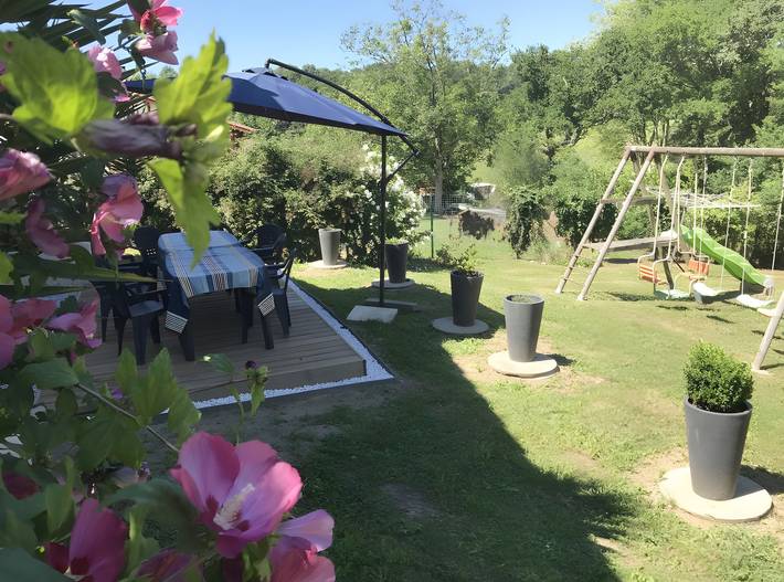 Charmantes Haus Amalur mit Pool, Hydromassage und privatem Bereich in Arcangues, Bayonne und Umgebung