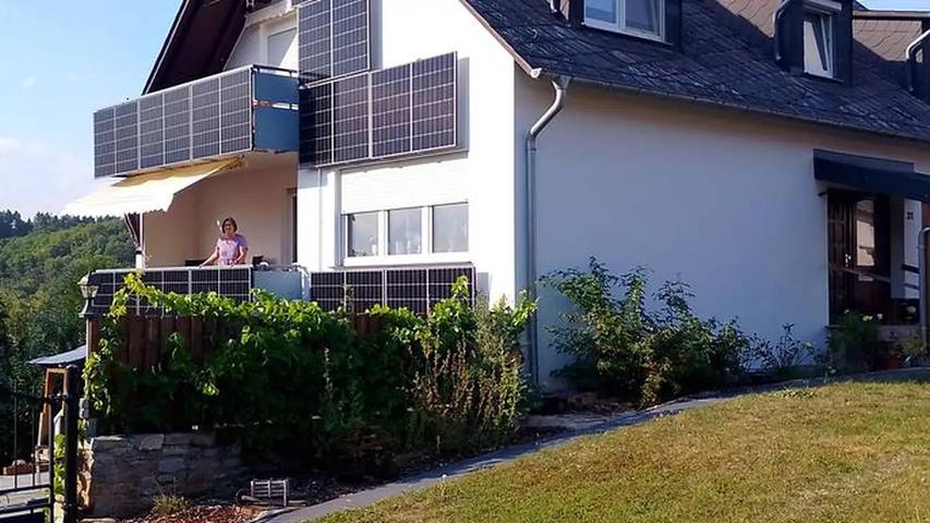 Ferienwohnung für 3 Personen, mit Balkon
