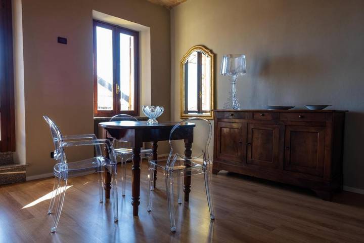 Ferienhaus für 4 Personen, mit Balkon und Ausblick