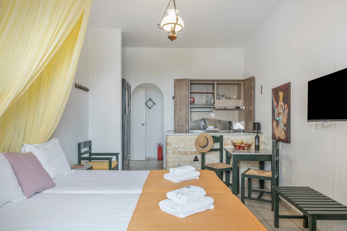 Studio entier, Chambre 17 à l’Hôtel Pagali à Amorgos in Amorgos