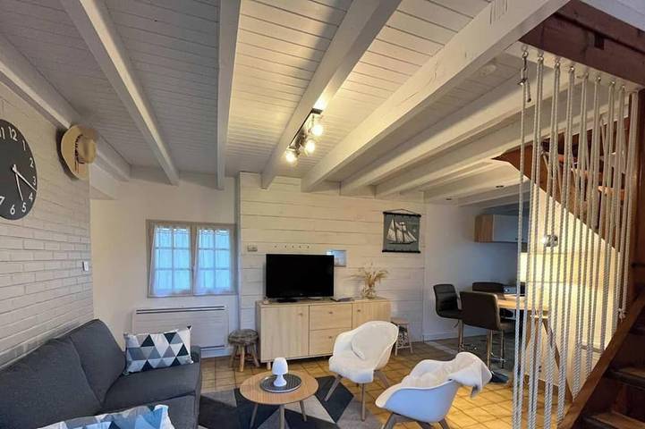 Maison de vacances pour 4 personnes, avec jardin et balcon, animaux acceptés - 1