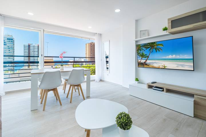 Ferienwohnung für 4 Personen, mit Garten in Benidorm