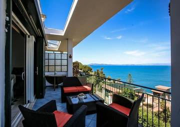 Ferienwohnung für 4 Personen, mit Ausblick und Balkon in Porto Santo Stefano