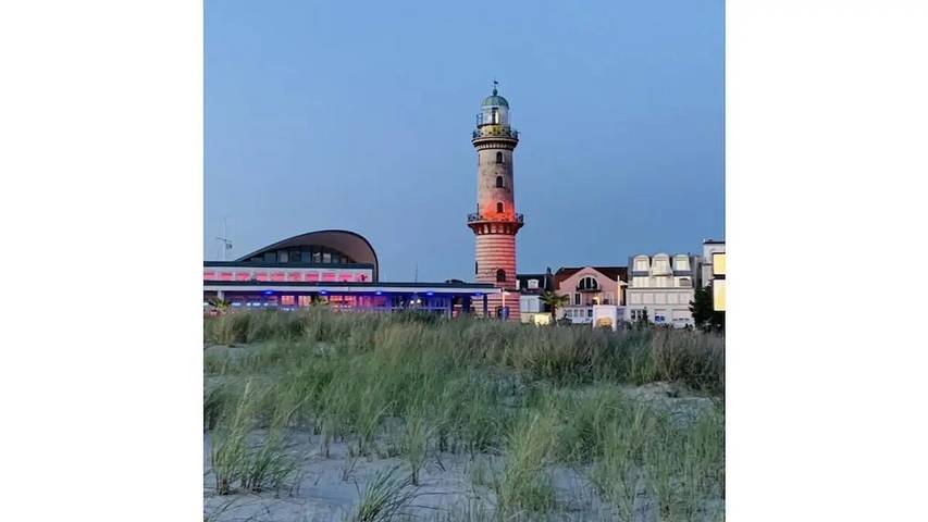 Ferienhaus für 2 Personen, mit Balkon in Warnemünde