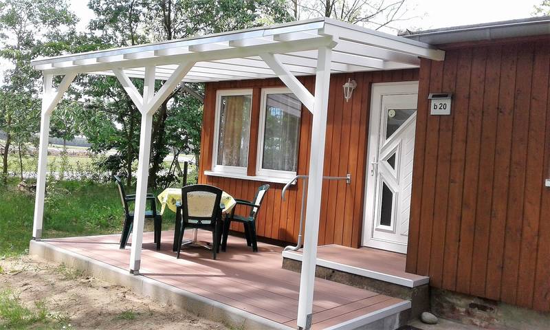 Bungalow für 3 Personen, mit Garten und Terrasse in Region Oder - Spree