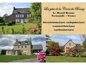 Gîte pour 2 personnes, avec jardin et vue à Le Mesnil-Ozenne